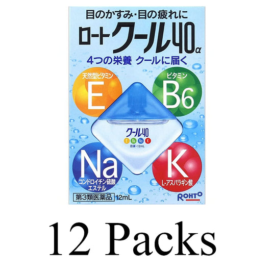Rohto Vita Cool 40a Eye Drops 12 packs