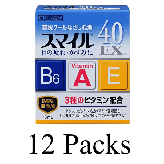 Lion Smile 40 EX triple vitamins 12 packs